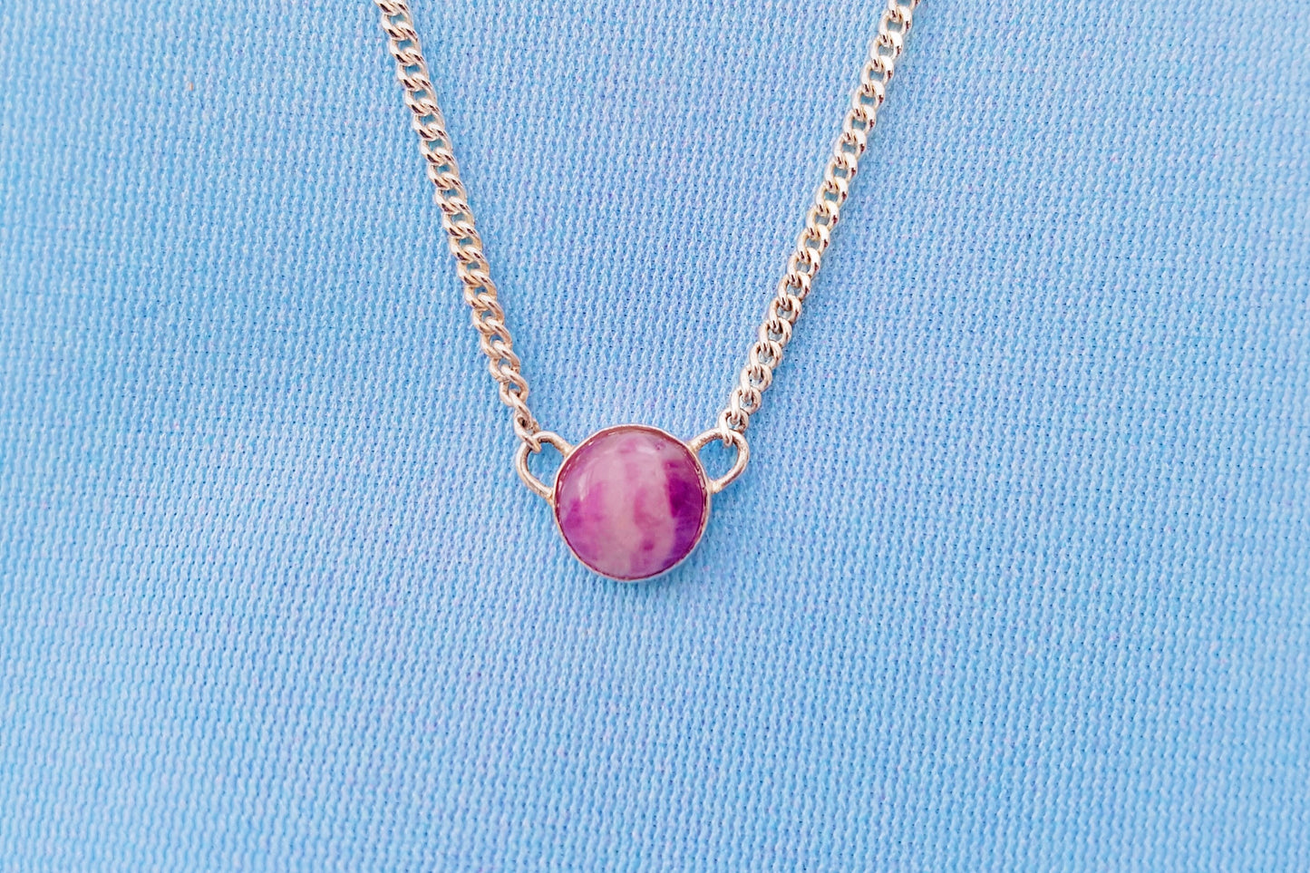 AQUARIUS Lavender Amethyst Necklace in Sterling Silver