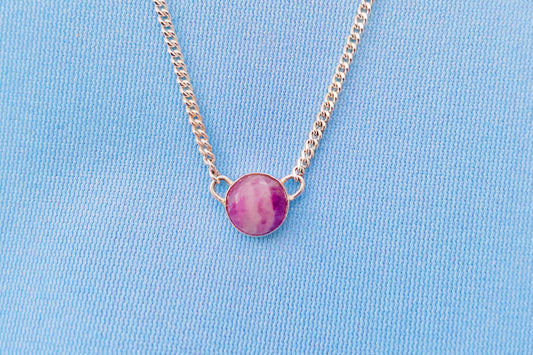 AQUARIUS Lavender Amethyst Necklace in Sterling Silver