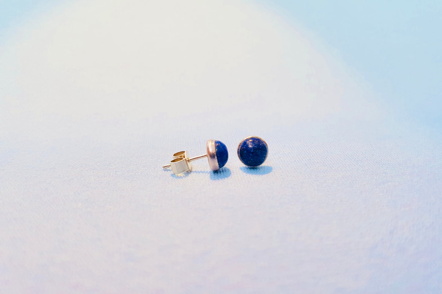 SAGITTARIUS Lapis Lazuli Earrings in Sterling Silver