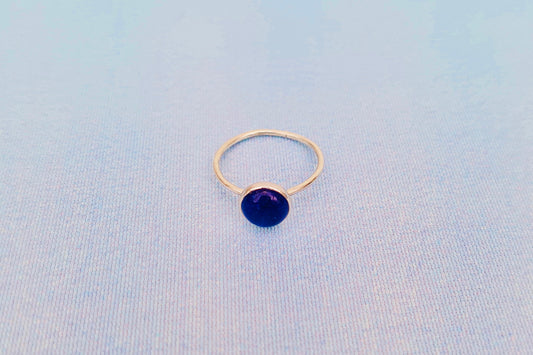 SAGITTARIUS Lapis Lazuli Ring in Sterling Silver